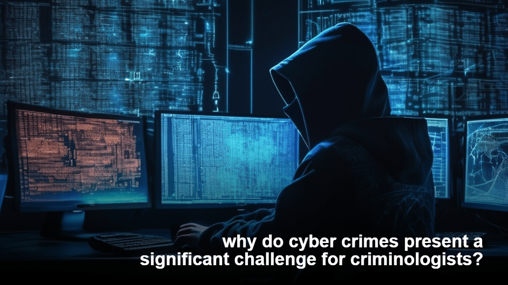 why do cyber crimes present a significant challenge for criminologists?